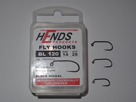 Hends BL454 Barbless Dry - Fly Tying Hooks